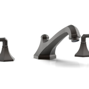 Phylrich LE VERRE & LA CROSSE Deck Tub Set – Lever Handles K1170V – Oil Rubbed Bronze