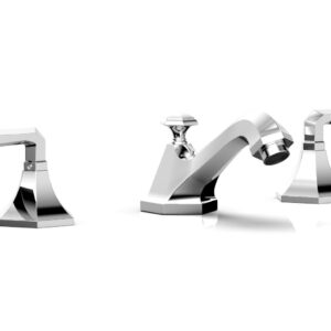 Phylrich LE VERRE & LA CROSSE Widespread Faucet – Lever Handles K170 – Polished Chrome
