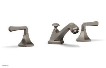 Phylrich LE VERRE & LA CROSSE Widespread Faucet - Lever Handles K170 - Pewter