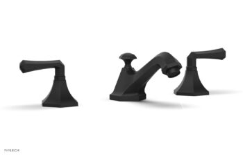 Phylrich LE VERRE & LA CROSSE Widespread Faucet - Lever Handles K170 - Matte Black