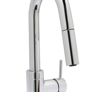 Huntington Brass Single Control Kitchen Pull-Down Faucet In Chrome
