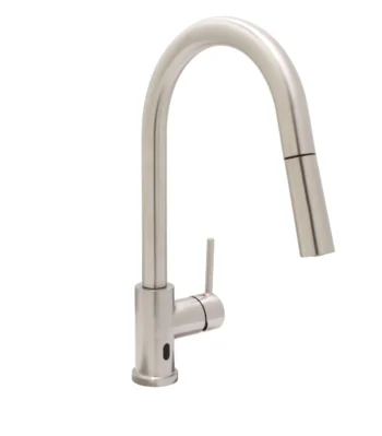 Huntington Brass Euro Arc Sensor Activate Kit Faucet In Pvd Satin Nickel