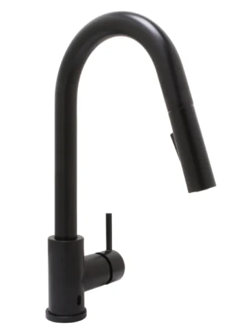 Huntington Brass Euro Arc Sensor Activate Kit Faucet In Matte Black