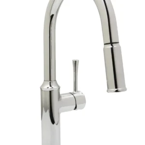 Huntington Brass Albany Single Hole Pull-Down Kitchen Faucet In Chrome