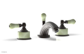 Phylrich VERSAILLES Widespread Faucet - Green Onyx K240 - Oil Rubbed Bronze