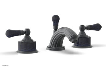 Phylrich VERSAILLES Widespread Faucet - Bleu Sodalite K242 - Gun Metal