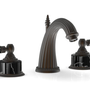 Phylrich VERSAILLES Widespread Faucet – Frienze Black Onyx K334 – Oil Rubbed Bronze