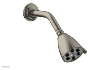Phylrich 6 Jet Smooth Shower Head 2-3/4" K803 - Pewter