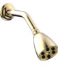 Phylrich 6 Jet Smooth Shower Head 2-3/4″ K803 – Satin Brass