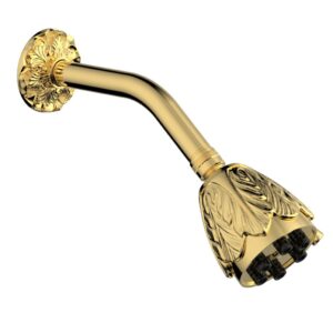Phylrich 6 Jet EMPIRE Shower Head K807 – Polished Gold