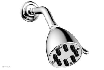 Phylrich 8 Jet 3 1/2" Round Shower Head K829 - Polished Chrome