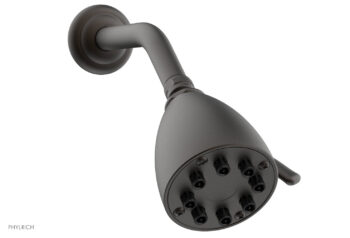 Phylrich 8 Jet 3 1/2" Round Shower Head K829 - Oil Rubbed Bronze