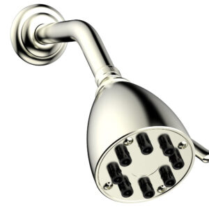 Phylrich 8 Jet 3 1/2″ Round Shower Head K829 – Satin Nickel