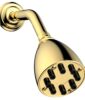 Phylrich 8 Jet 3 1/2″ Round Shower Head K829 – Polished Gold