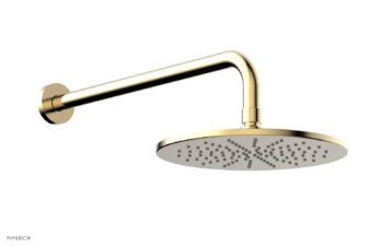 Phylrich 8" Round Shower Head K831 - Satin Brass