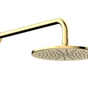 Phylrich 8″ Round Shower Head K831 – Polished Gold