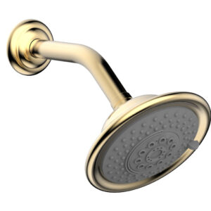 Phylrich Traditional Multi-Function Shower Head – Satin Brass