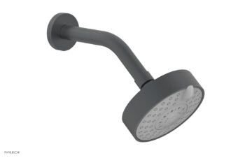 Phylrich 4 1/2" Contemporary Shower Head - 3 Functions K837 - Gun Metal