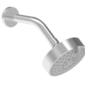 Phylrich 4 1/2″ Contemporary Shower Head – 3 Functions K837 – Polished Chrome