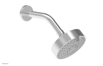 Phylrich 4 1/2" Contemporary Shower Head - 3 Functions K837 - Polished Chrome