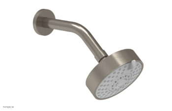 Phylrich 4 1/2" Contemporary Shower Head - 3 Functions K837 - Pewter