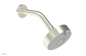 Phylrich 4 1/2" Contemporary Shower Head - 3 Functions K837 - Satin Nickel