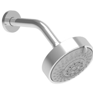 Phylrich 5″ Contemporary Shower Head – 4 Functions K839 – Polished Chrome