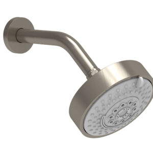 Phylrich 5″ Contemporary Shower Head – 4 Functions K839 – Pewter