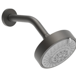 Phylrich 5″ Contemporary Shower Head – 4 Functions K839 – Oil Rubbed Bronze