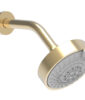 Phylrich 5″ Contemporary Shower Head – 4 Functions K839 – Satin Brass