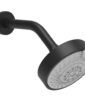 Phylrich 5″ Contemporary Shower Head – 4 Functions K839 – Matte Black