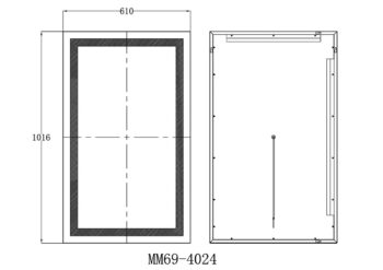 Zenith 25x19 Lighted Bathroom Vanity Mirror - Image 19