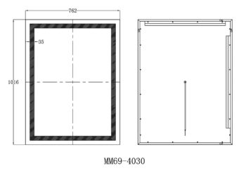 Zenith 25x19 Lighted Bathroom Vanity Mirror - Image 24