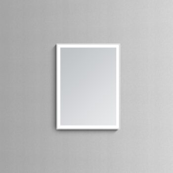Vera 32x24 Lighted Bathroom Vanity Mirror  - White