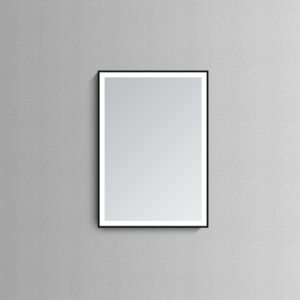 Vera 40×24 Lighted Bathroom Vanity Mirror  – Black