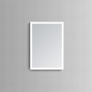 Vera 40×24 Lighted Bathroom Vanity Mirror  – White