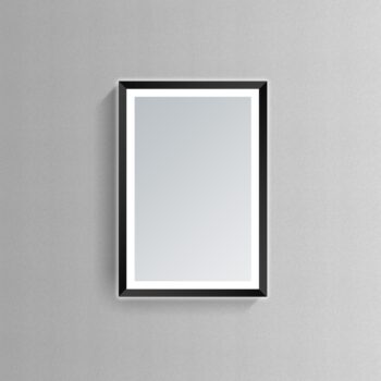 Calisto 40x24 Illuminated Vanity Mirror - Black - Image 3