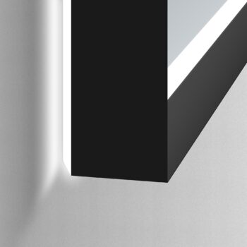 Calisto 40x24 Illuminated Vanity Mirror - Black - Image 4