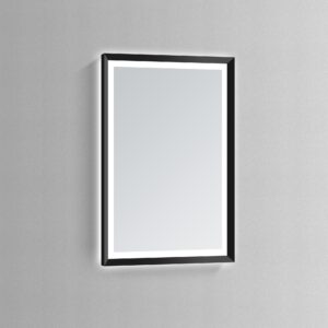 Calisto 48×35 Illuminated Vanity Mirror  – Black
