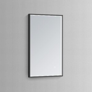 Orion 48×28 Illuminated Vanity Mirror  – Black