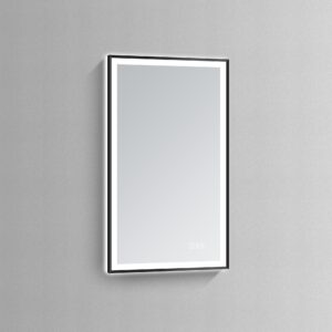 Sirius 48×28 Illuminated Vanity Mirror  – Black