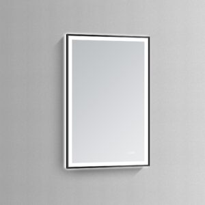 Sirius 48×35 Illuminated Vanity Mirror  – Black