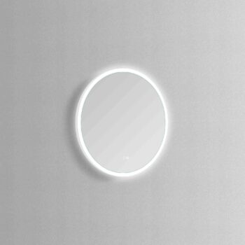Saturn 27x27 Round Illuminated Vanity Mirror