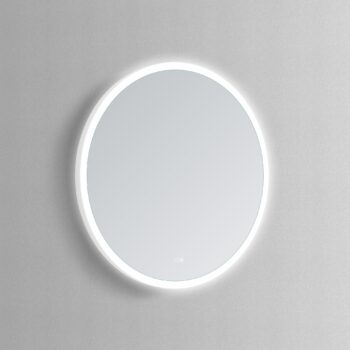 Saturn 40x40 Round Illuminated Vanity Mirror