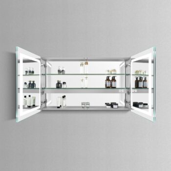 Andromeda 32x48 Illuminated Cabinet Vanity Mirror - Image 4