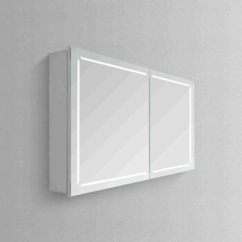 Cosmo 28x48 II Conductive Hinge Powered Illuminated Cabinet Vanity Mirror
