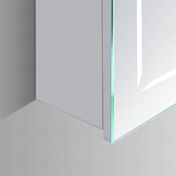 Cosmo 28x48 II Conductive Hinge Powered Illuminated Cabinet Vanity Mirror - Image 3