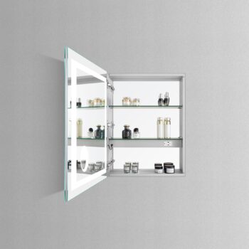 Oberon 32x24 Illuminated Cabinet Vanity Mirror - Image 8