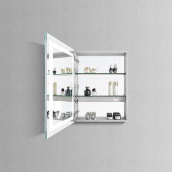 Oberon 32x24 Illuminated Cabinet Vanity Mirror - Image 5