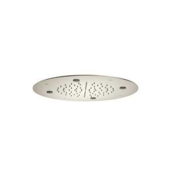 Isenberg 15" Stainless Steel Flush Mount Rainhead With Mist Flow In Matte Black - Image 2